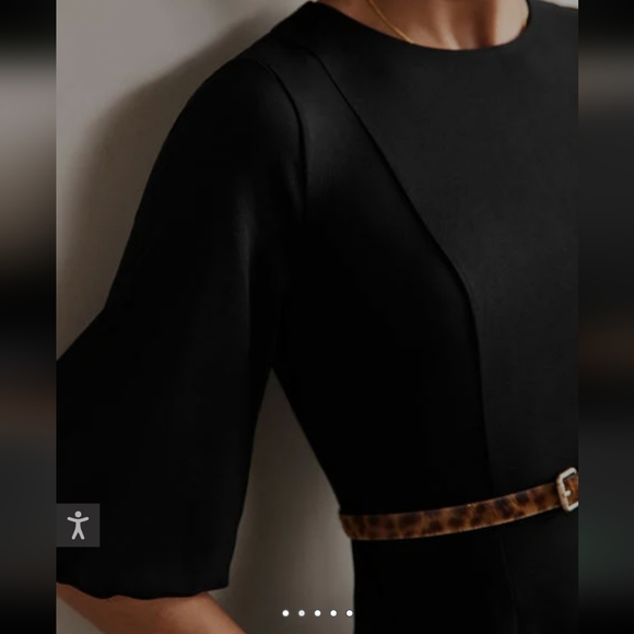 Boden Navy Midi Dress - Picture 3 of 10